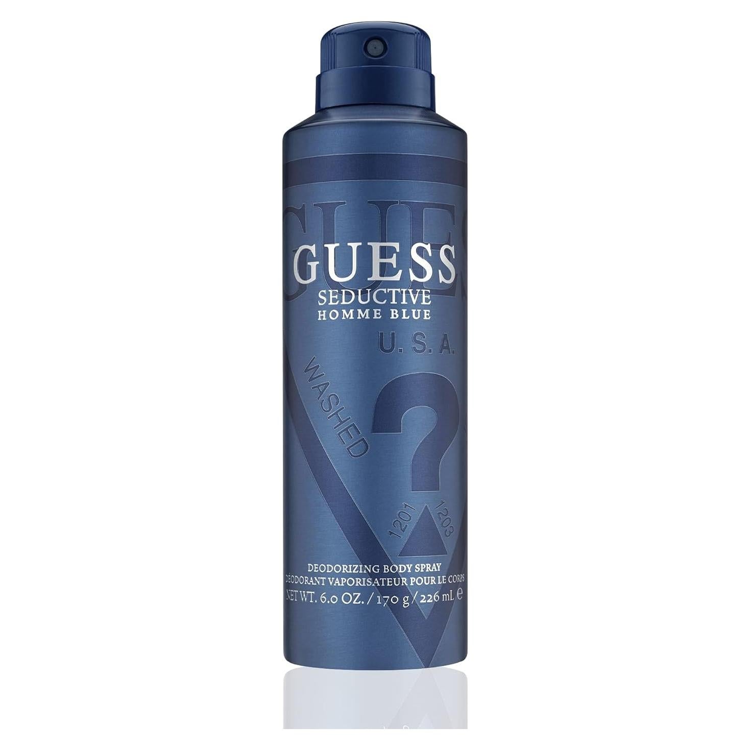 Spray Corporal Guess Seductive Homme Blue 170g - Fragancia Oriental Amaderado