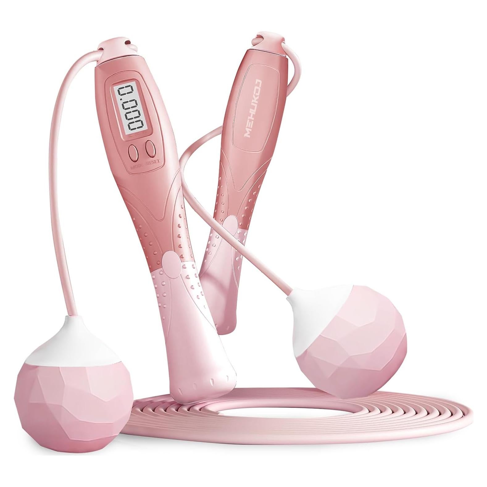 Cuerda de Saltar Inalámbrica MEHUKOJ con Contador Digital 3m