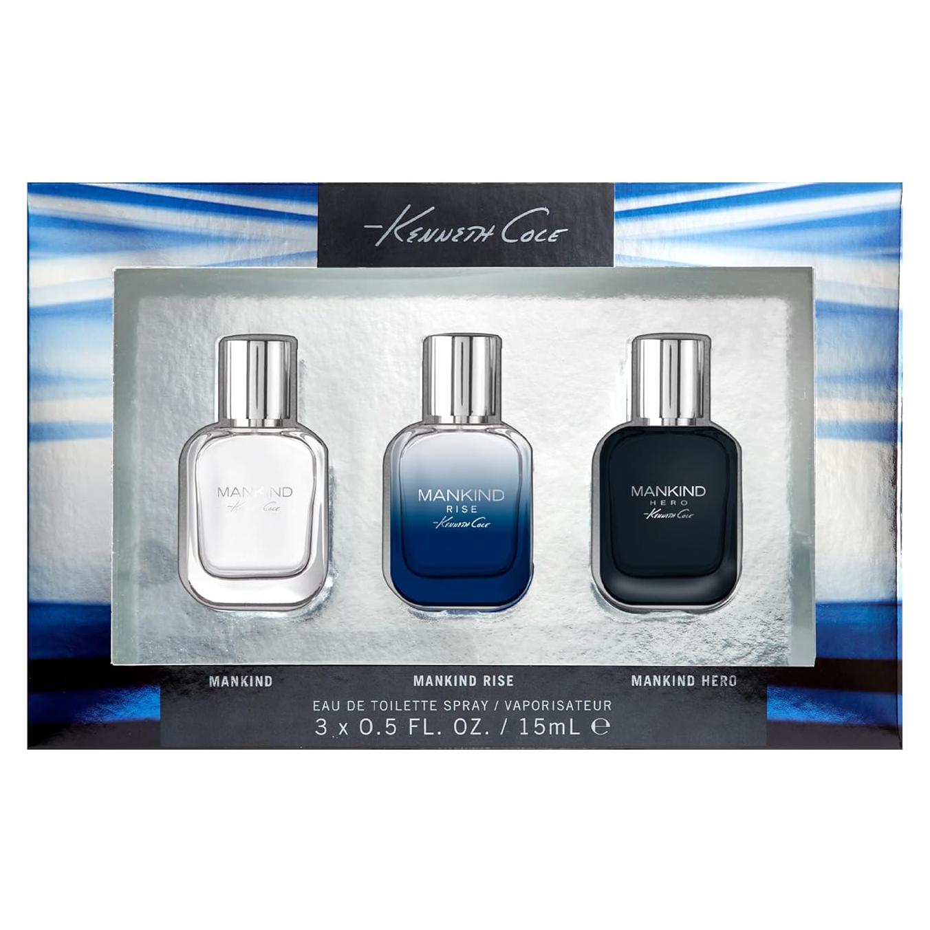 Colonia Kenneth Cole Mankind Rise 3 Piezas 15ml Set Regalo