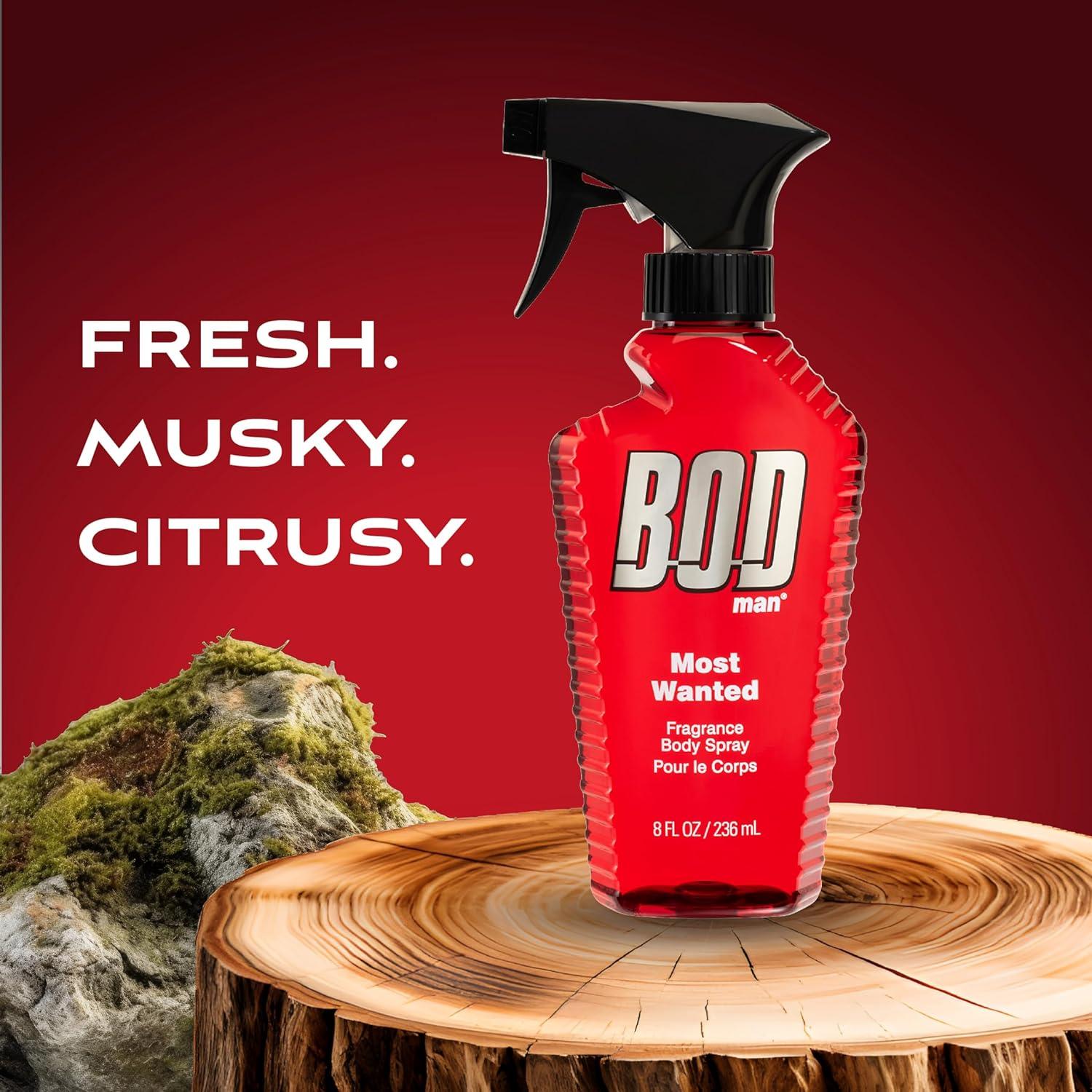 Spray Corporal BOD Man Más Buscado 236.6 ml - Fragancia Masculina