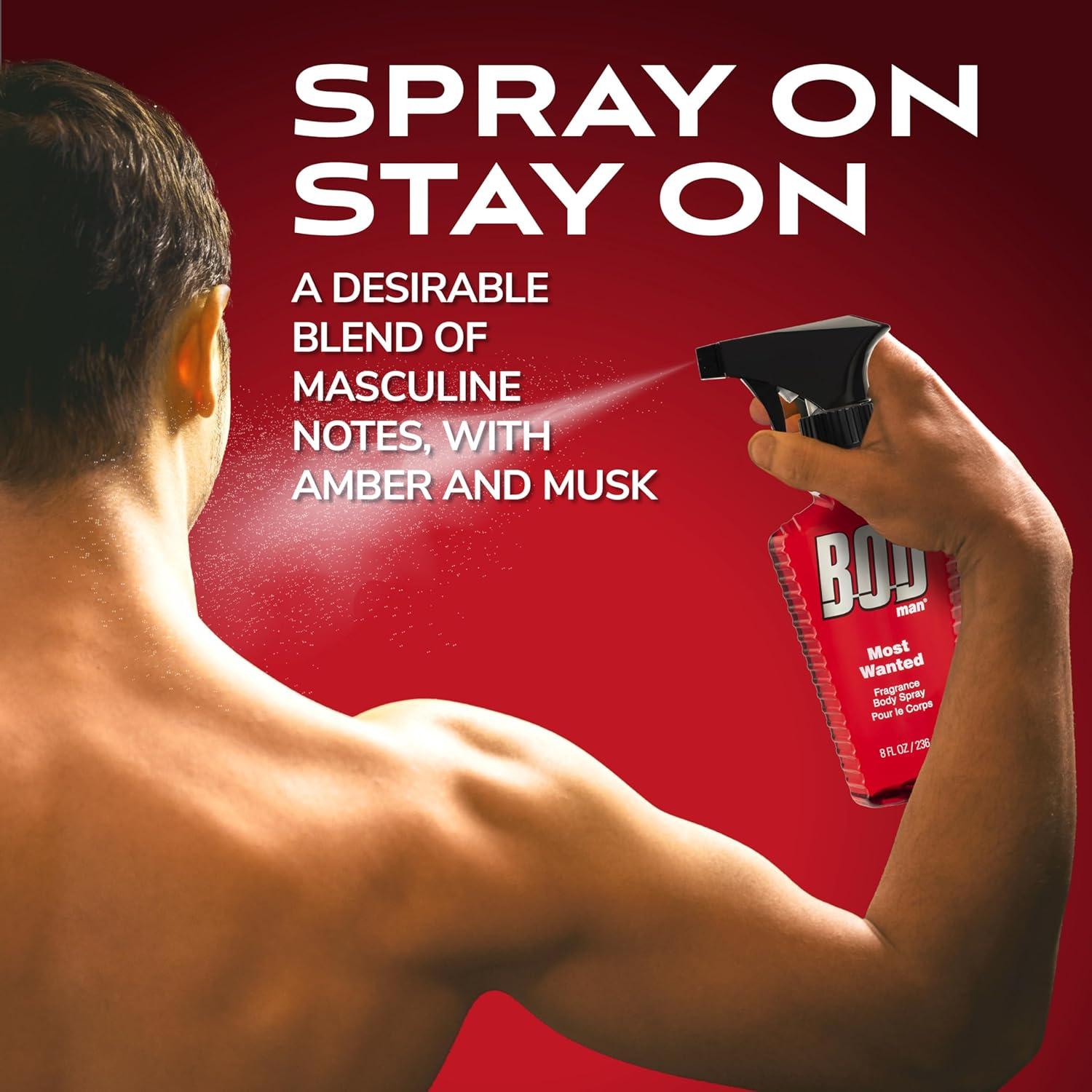 Spray Corporal BOD Man Más Buscado 236.6 ml - Fragancia Masculina