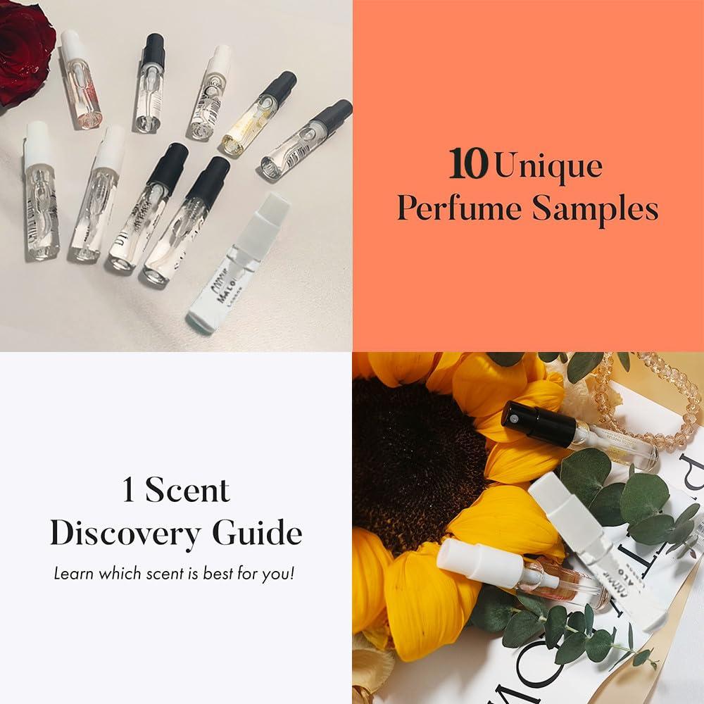 Conjunto de Muestras de Colonia para Hombres Sufeasdf 10 Piezas