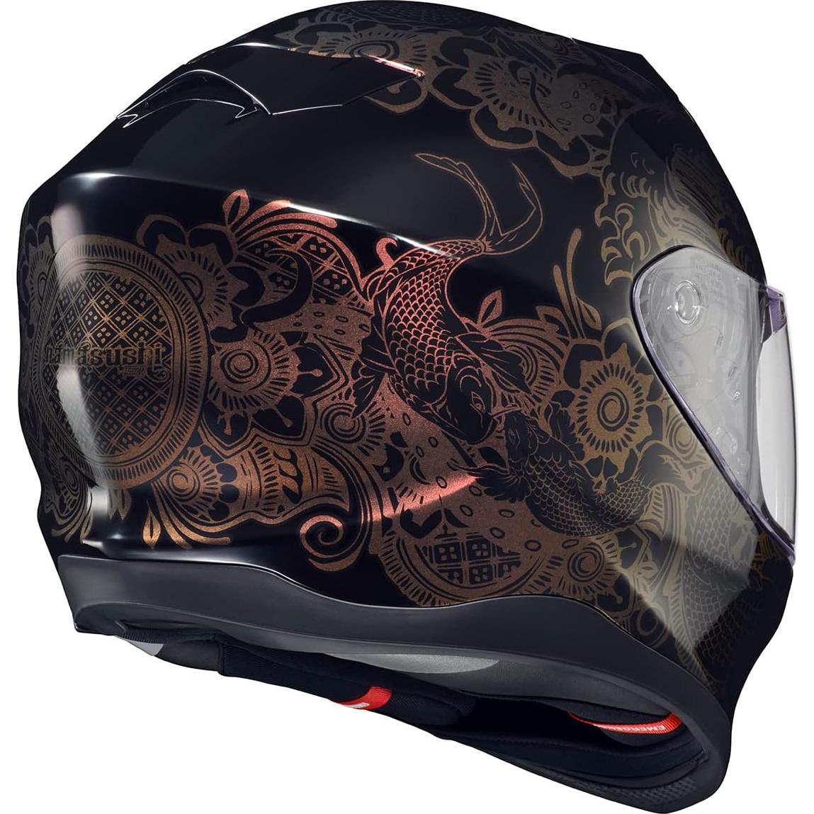 Casco ScorpionEXO EXO-T520 Nama-Sushi Negro/Cameleon X-Pequeño