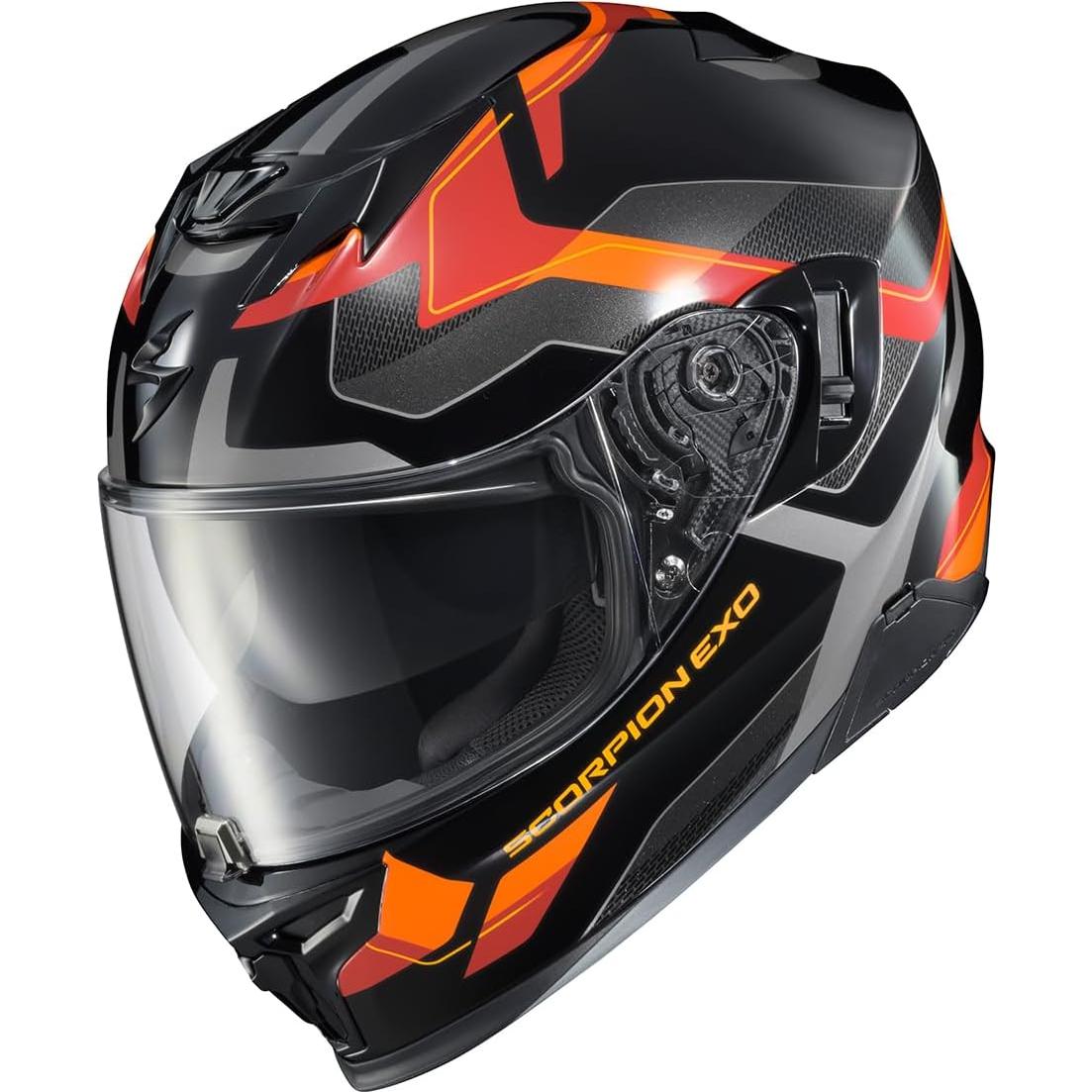 Casco Integral ScorpionEXO EXO-T520 Naranja Pequeño Bluetooth