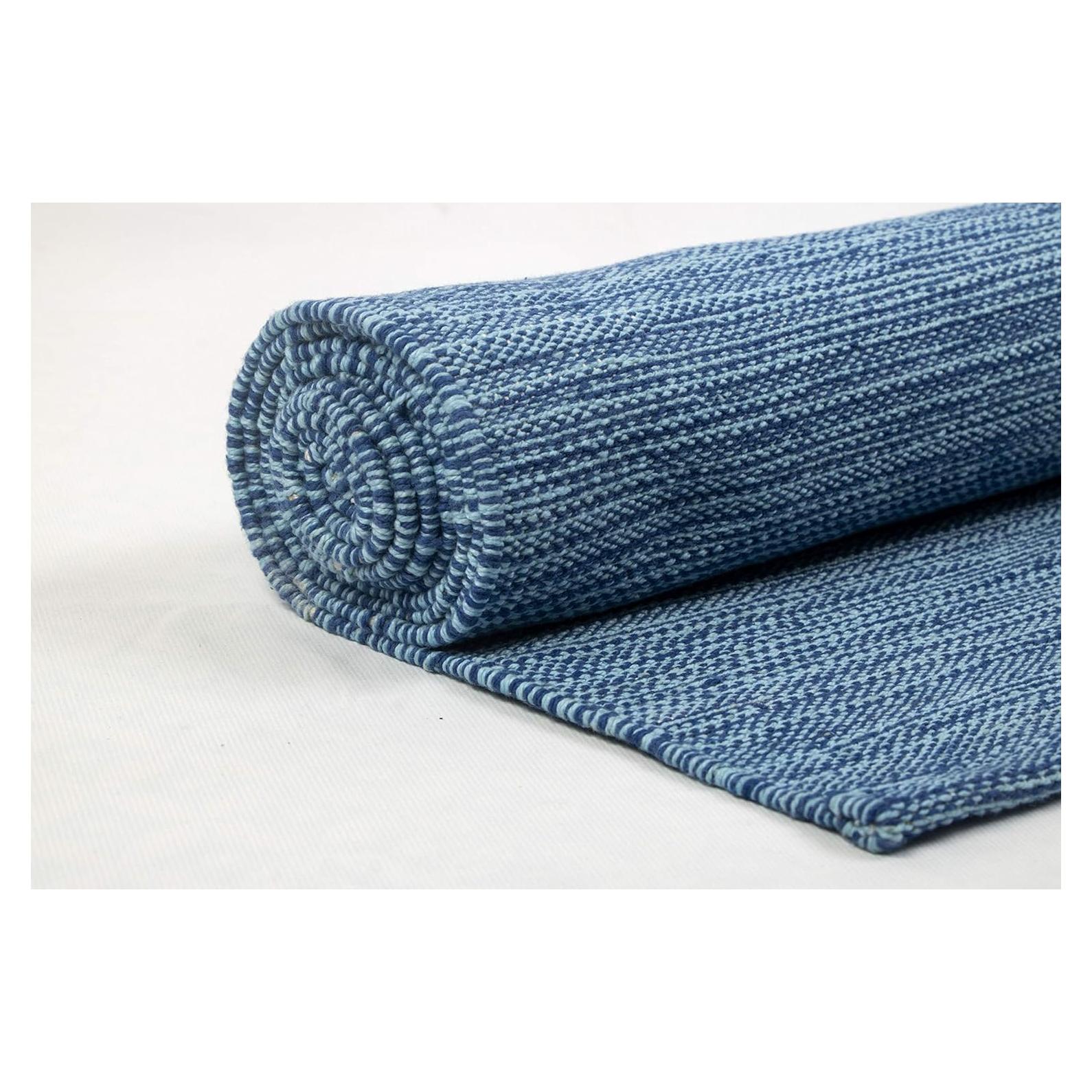 Alfombrilla de Yoga Orgánica Live Well 360 - 198x68.6cm Azul