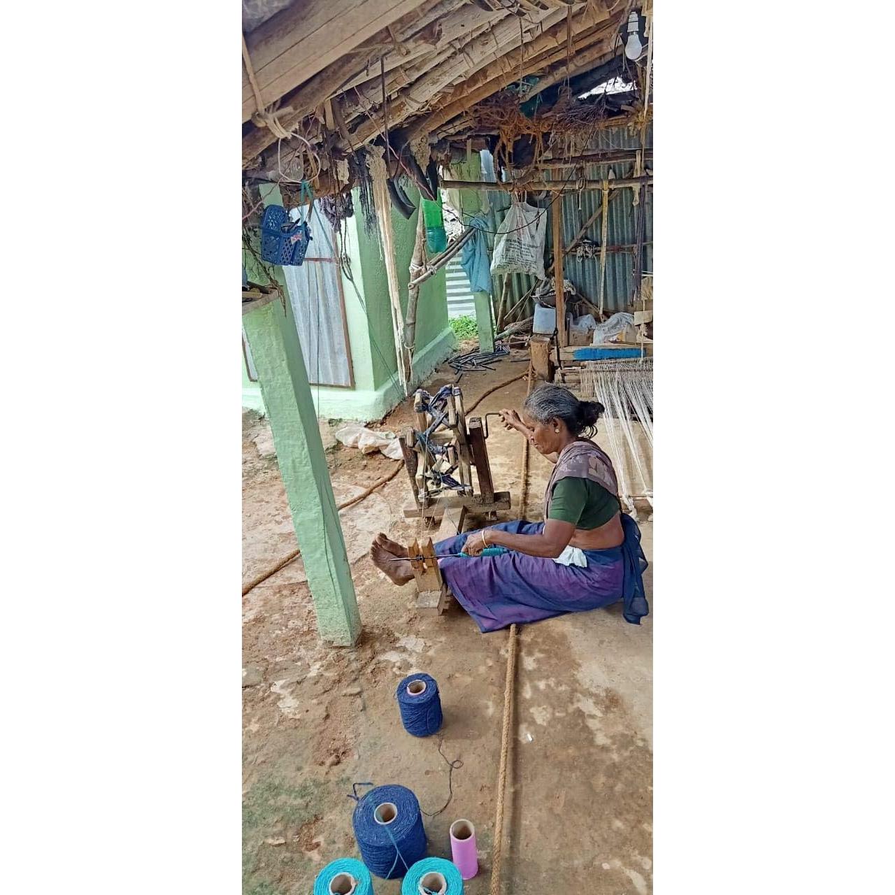 Alfombrilla de Yoga Orgánica Live Well 360 - 198x68.6cm Azul