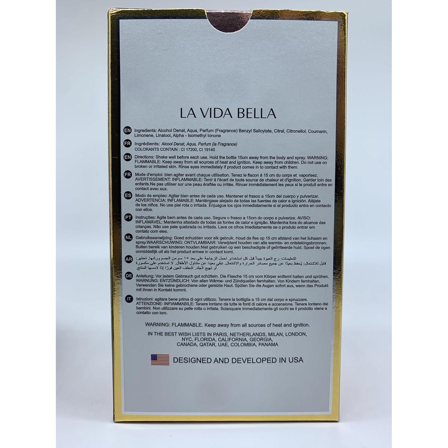 La Vida Bella Eau de Parfum Femenino 100 ml Muna