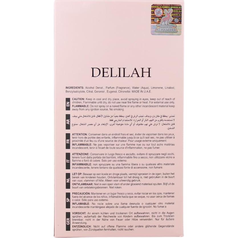 Eau de Parfum Maison Alhambra Delilah 100 ml para Mujeres