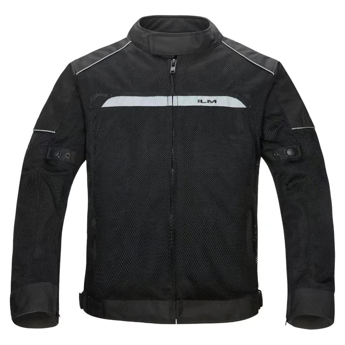Chaqueta de Motocicleta ILM B01 Textil Malla Impermeable XL