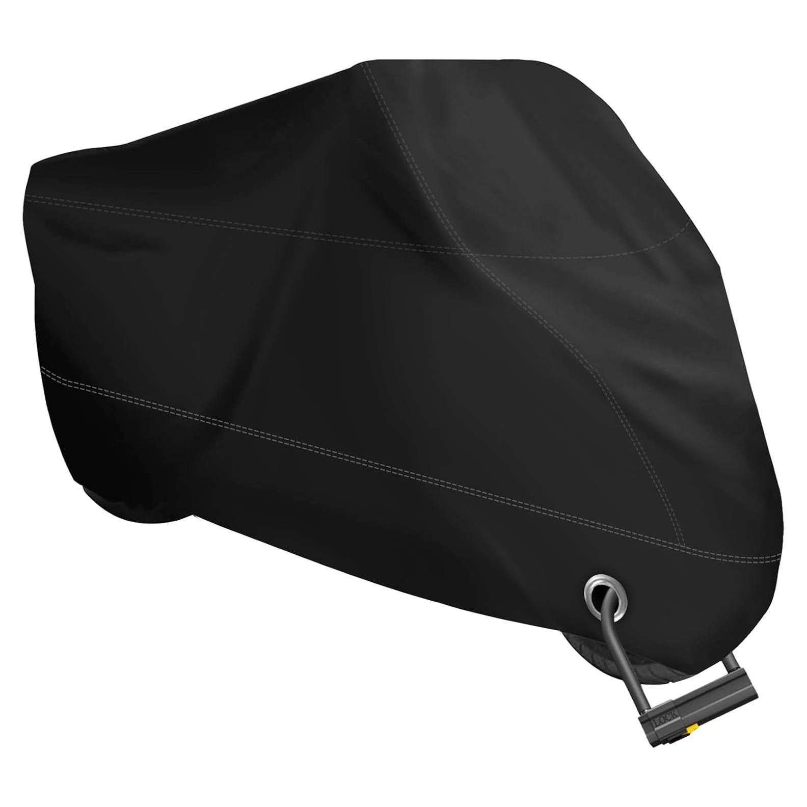 Cubierta de Motocicleta XYZCTEM Negra - Impermeable hasta 2.21m