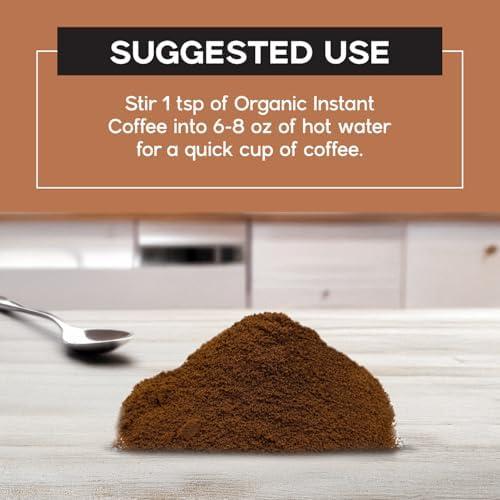 Café Instantáneo Orgánico Dolce Superfoods 396g - Sabor Intenso