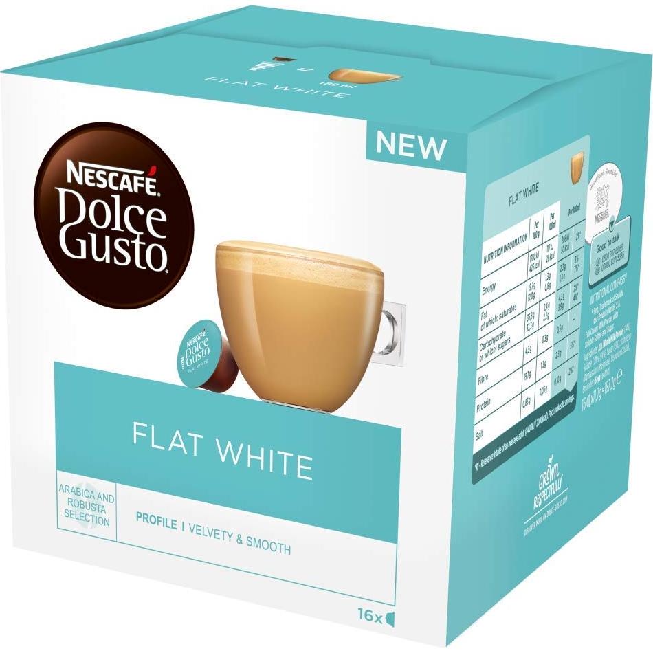 Cápsulas de café NESCAFÉ Dolce Gusto Flat White - 48 Porciones