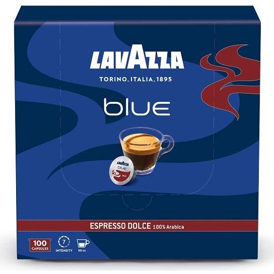Cápsulas de Café Espresso Dolce Lavazza BLUE - 100 Unidades