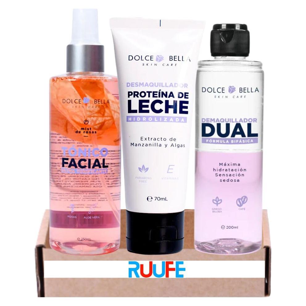Kit de Limpieza Facial Dolce Bella - 3 Productos 70ml