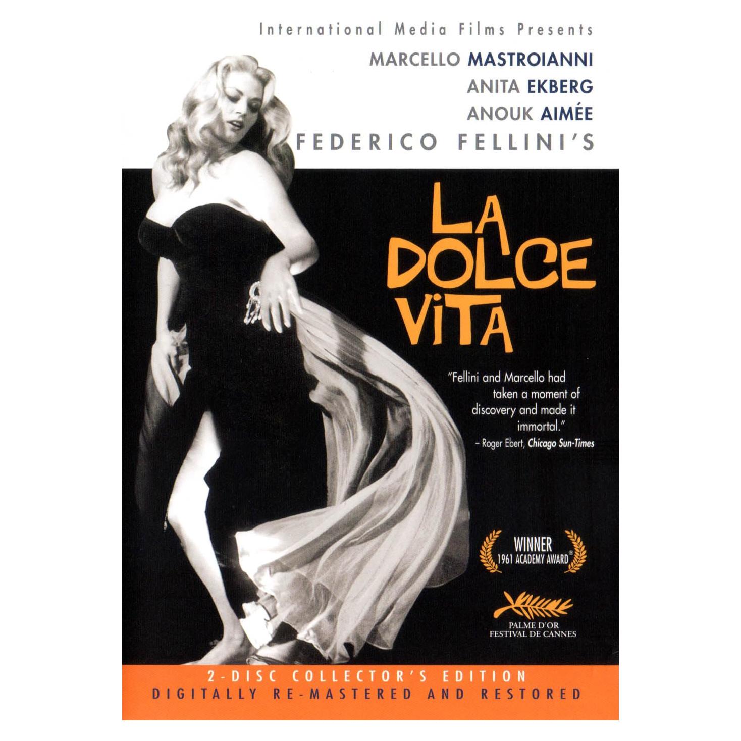 La Dolce Vita Edición Coleccionista DVD 2 Discos 1961