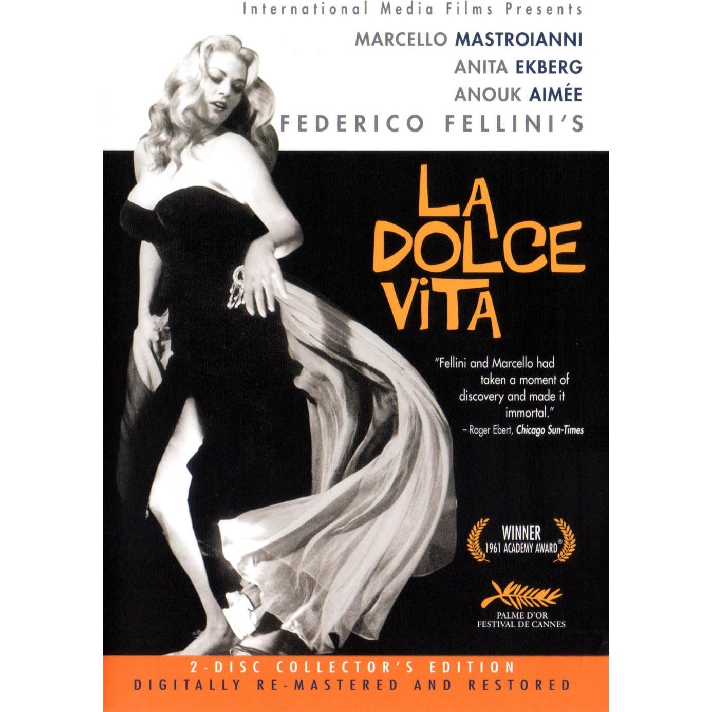 La Dolce Vita Edición Coleccionista DVD 2 Discos 1961