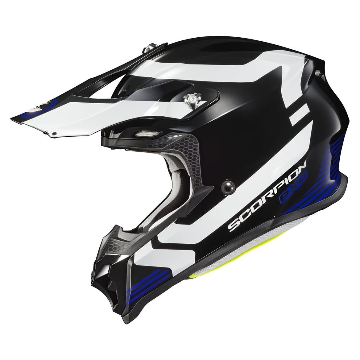 Casco ScorpionEXO VX-16 Off-Road Adulto Azul 2X Grande