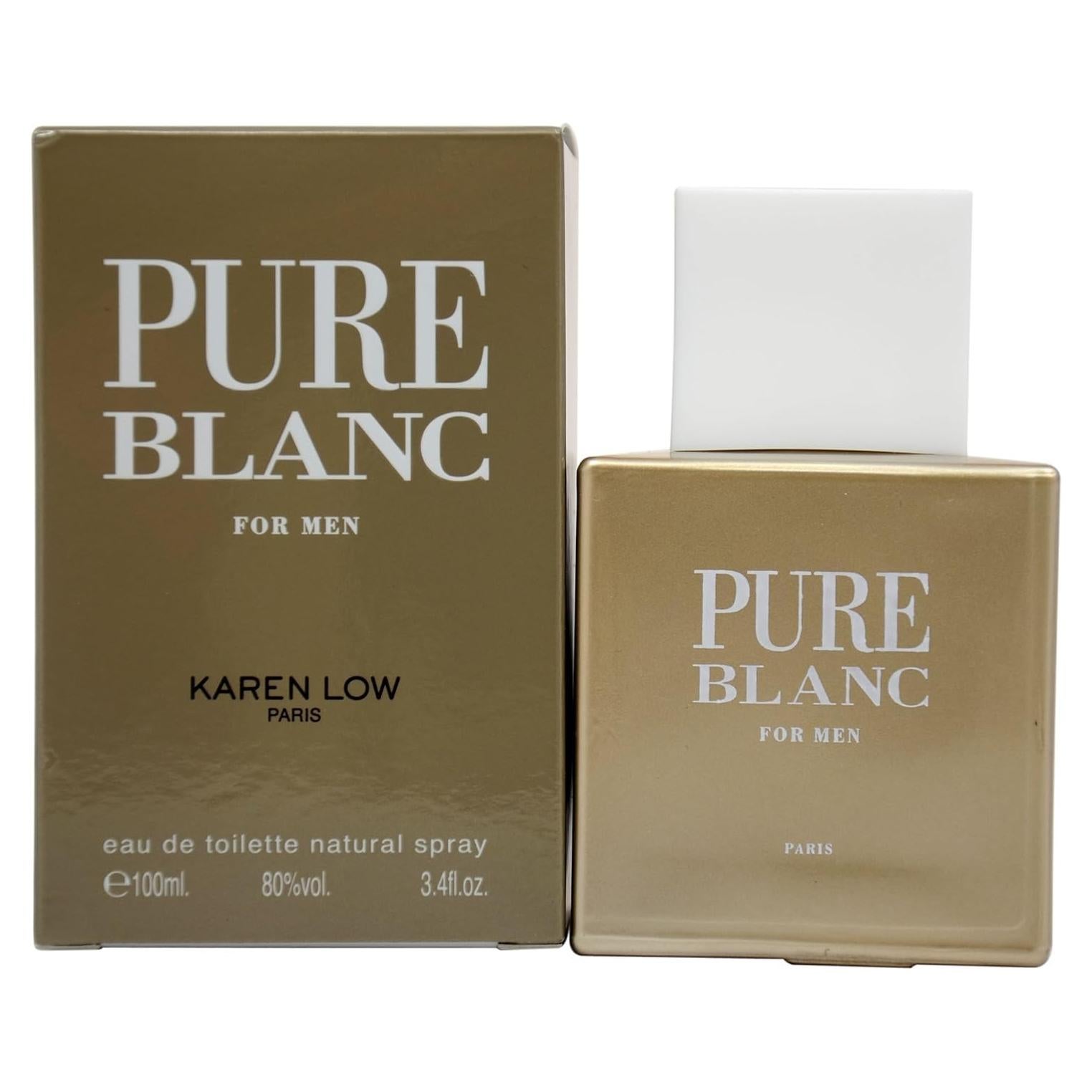 Colonia Karen Low Pure Blanc para Hombres 100 ml