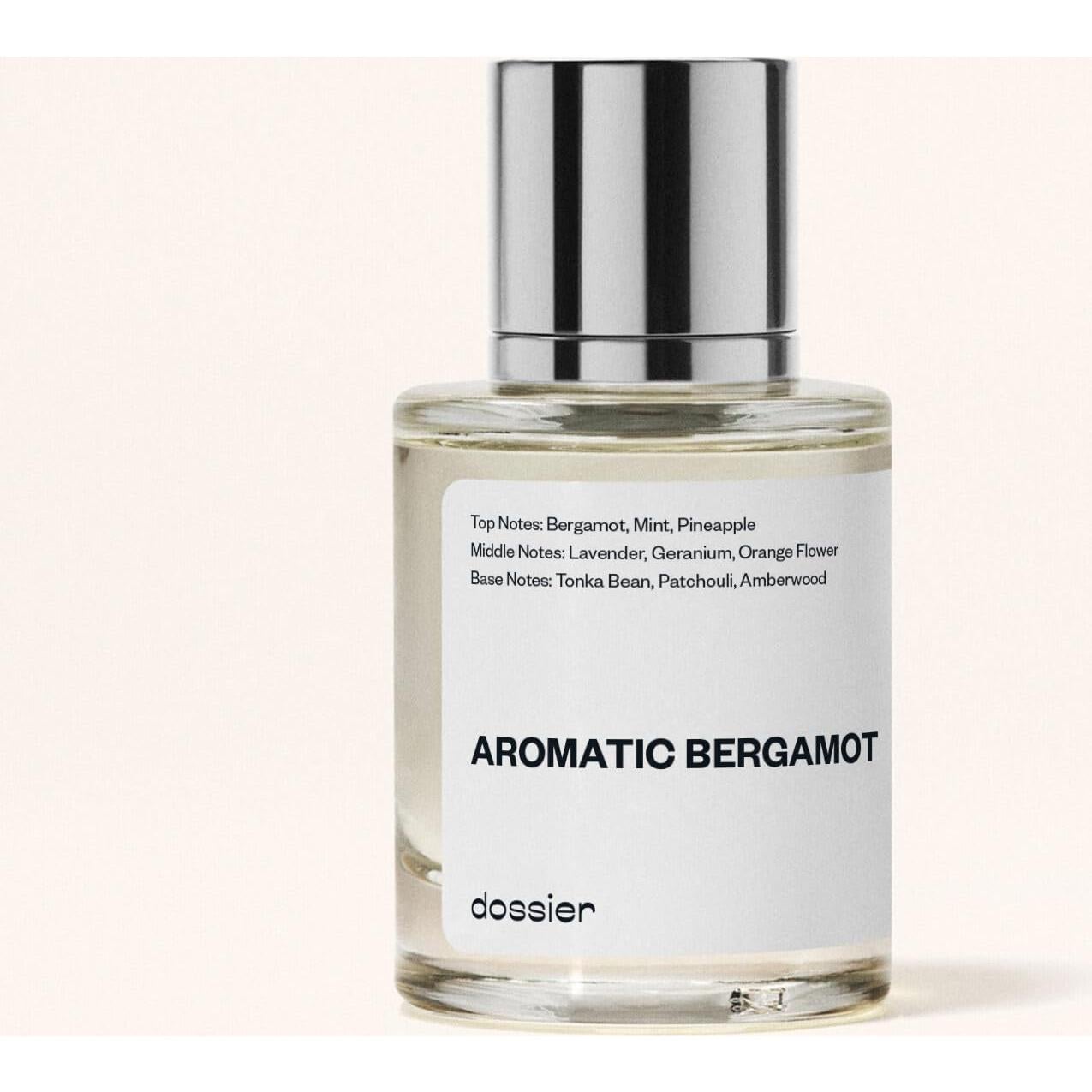Perfume Dossier Bergamota Aromática 50ml - Vegano y Libre de Parabenos