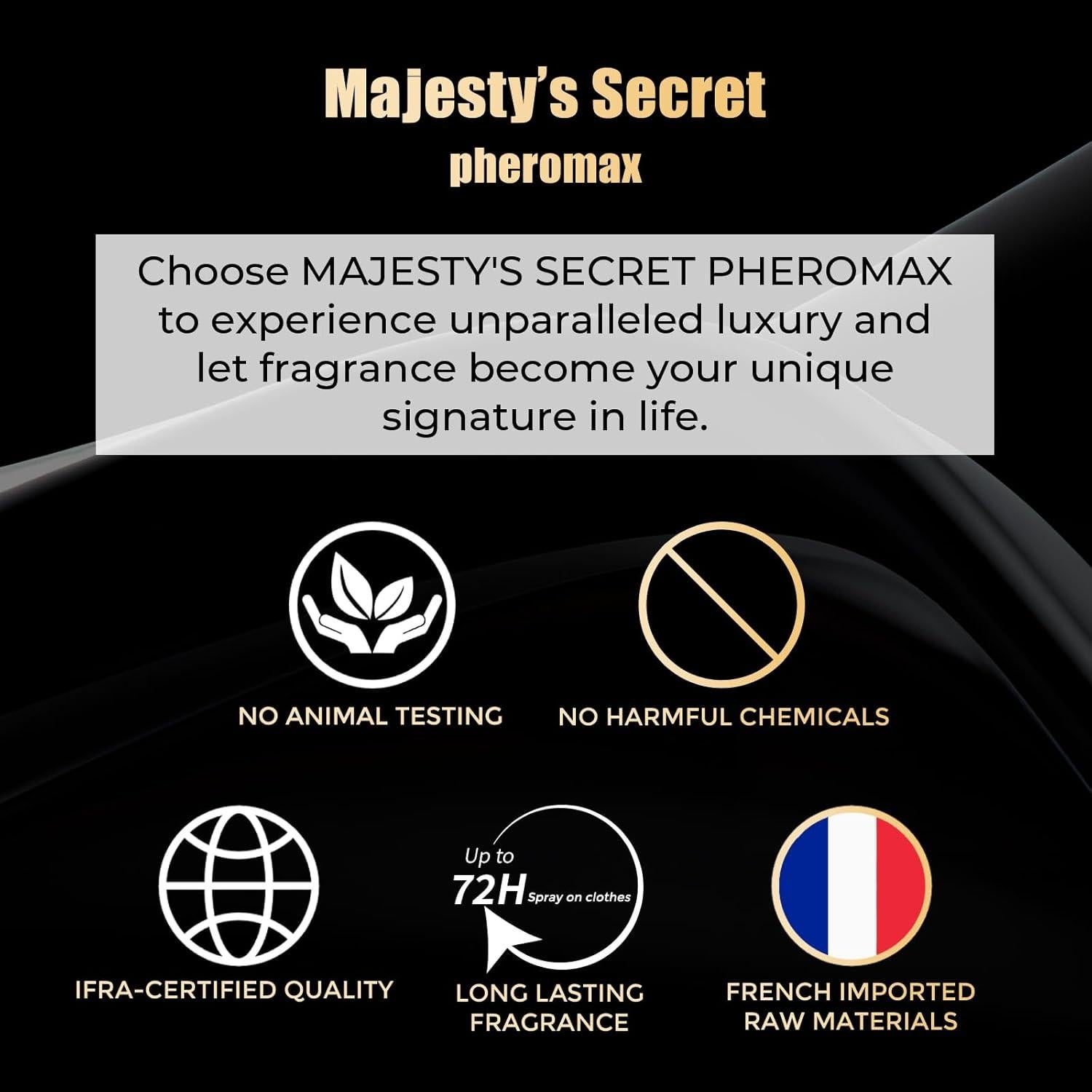 Eau de Parfum para Hombres Majesty's Secret 100 ml Aroma Fresco