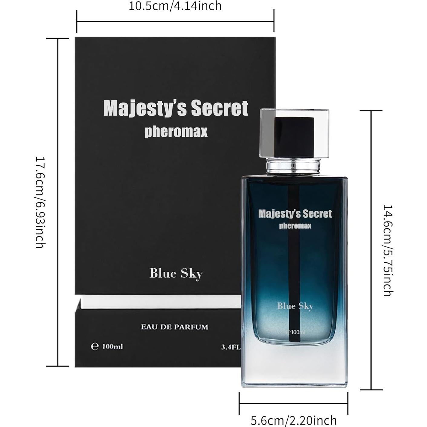 Eau de Parfum para Hombres Majesty's Secret 100 ml Aroma Fresco