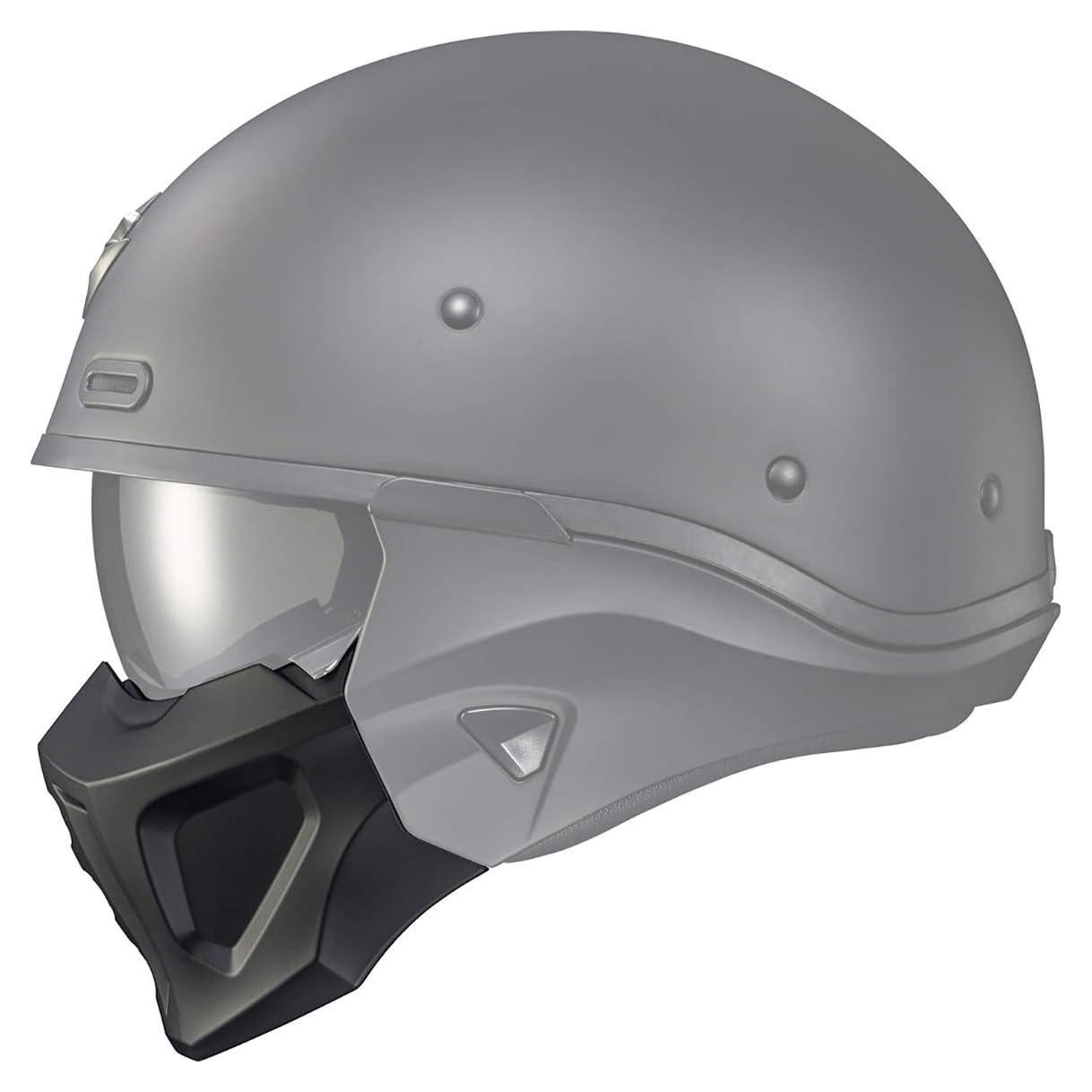 Cubierta de Barbilla Scorpion EXO Covert X Negro Mate