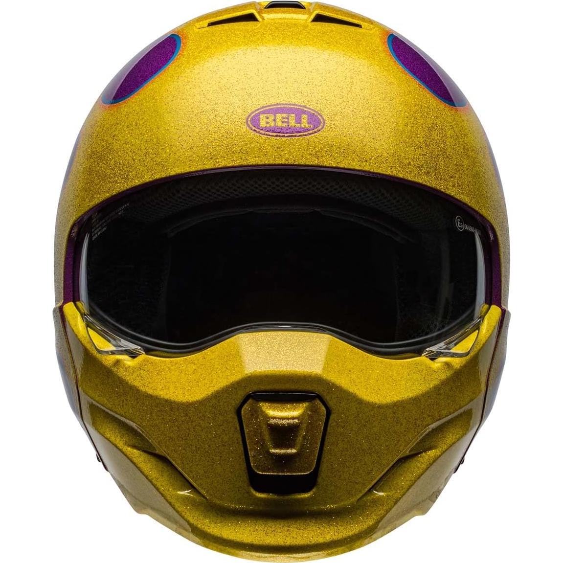 Casco Broozer BELL X-Grande Brillo Púrpura/Amarillo