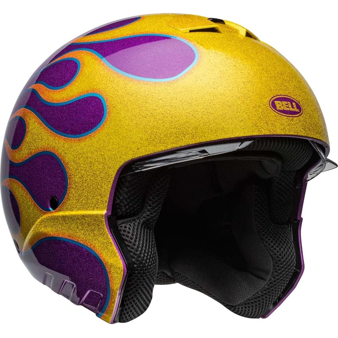 Casco Broozer BELL X-Grande Brillo Púrpura/Amarillo