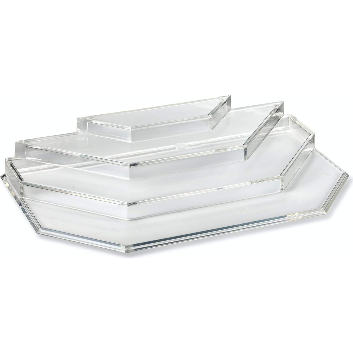 Organizador de Perfumes Acrílico BY ALEGORY 4 Niveles 29.21x17.78cm