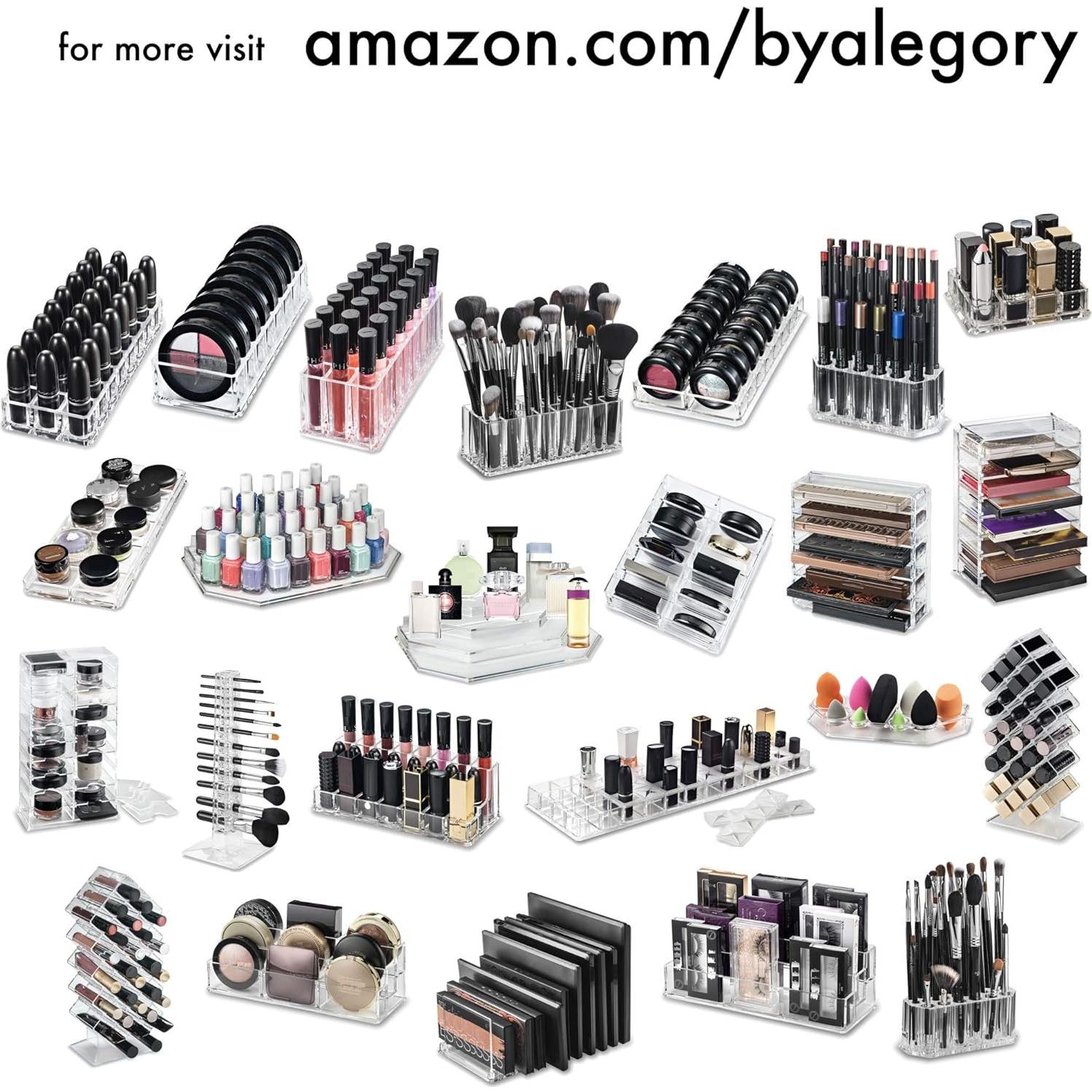 Organizador de Perfumes Acrílico BY ALEGORY 4 Niveles 29.21x17.78cm