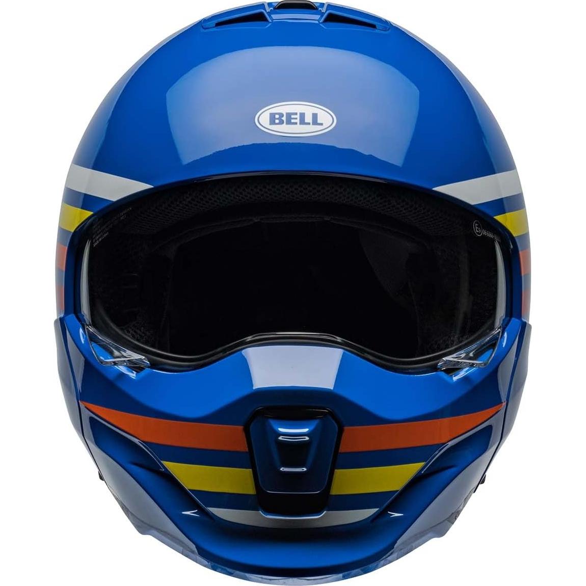 Casco Broozer BELL Brillo Azul Prime X-Large Aprobado DOT