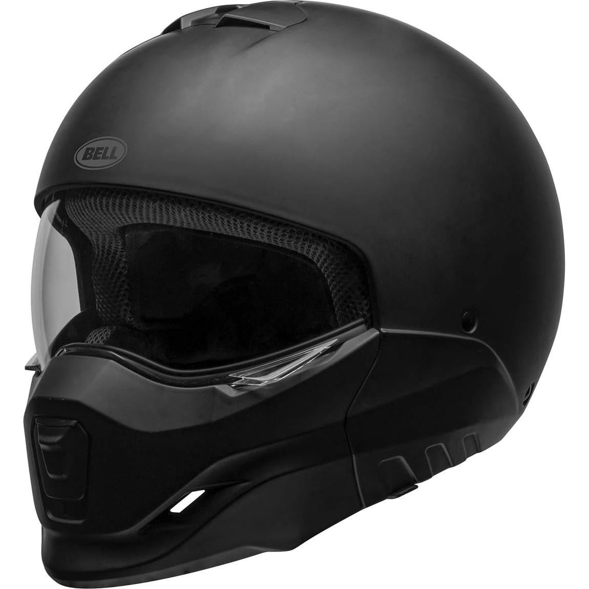 Casco BELL Broozer Negro Mate 2XL Convertible con Ventilación