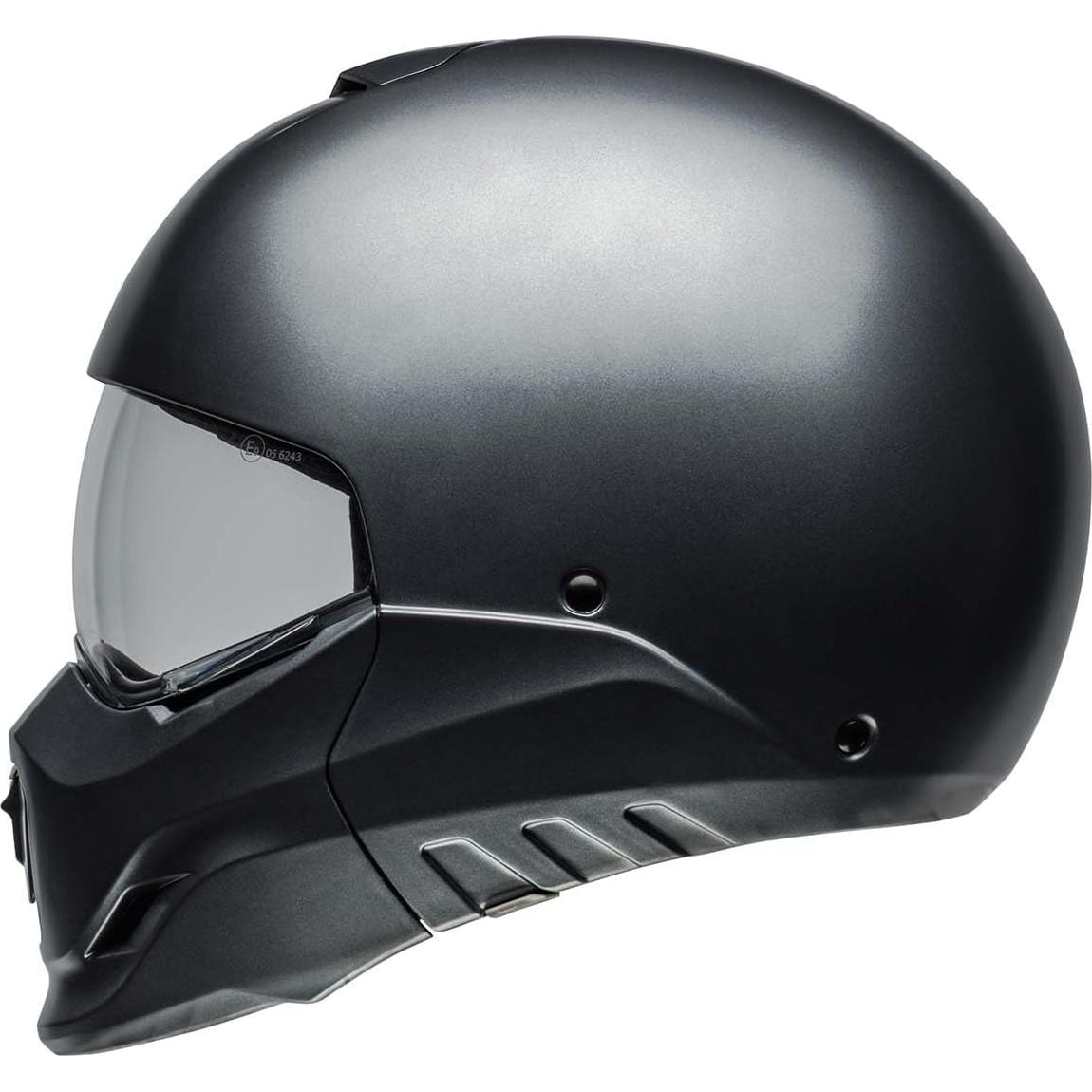 Casco Broozer BELL Gris Brillante 2X Grande Aprobado DOT
