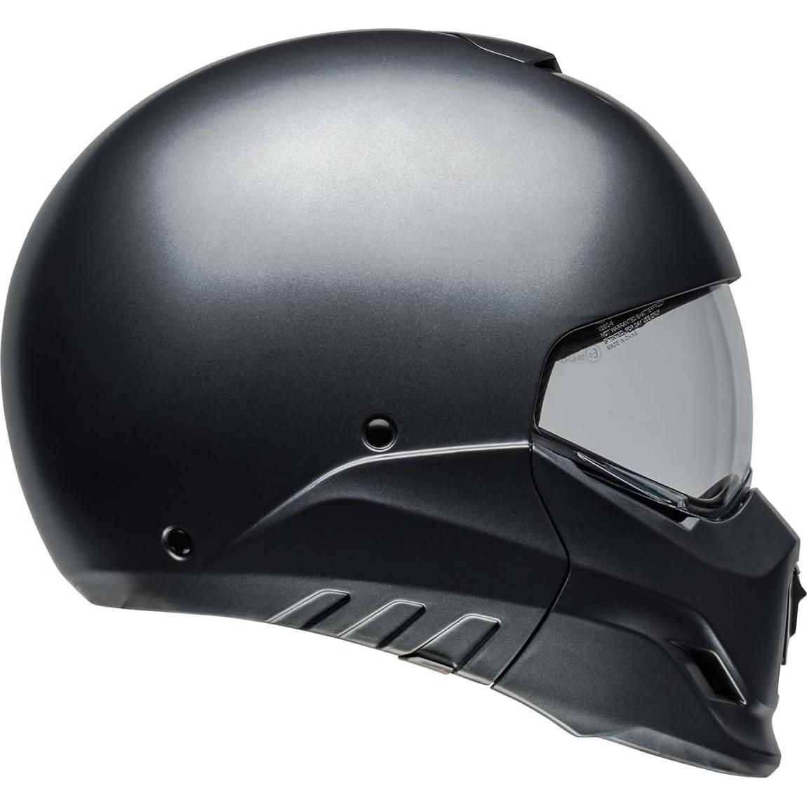 Casco Broozer BELL Gris Brillante 2X Grande Aprobado DOT