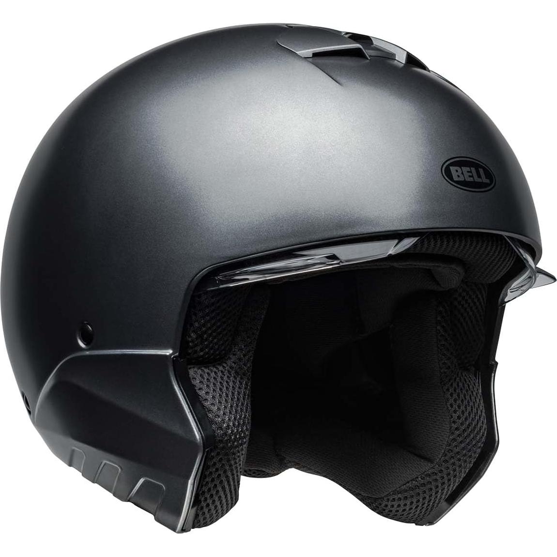 Casco Broozer BELL Gris Brillante 2X Grande Aprobado DOT