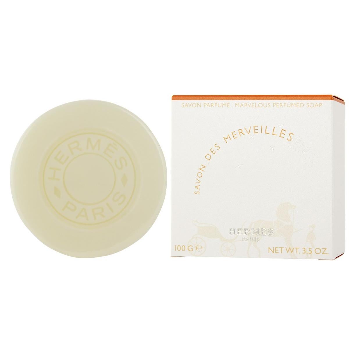 Jabón Perfumado Eau Des Merveilles Hermes 100g