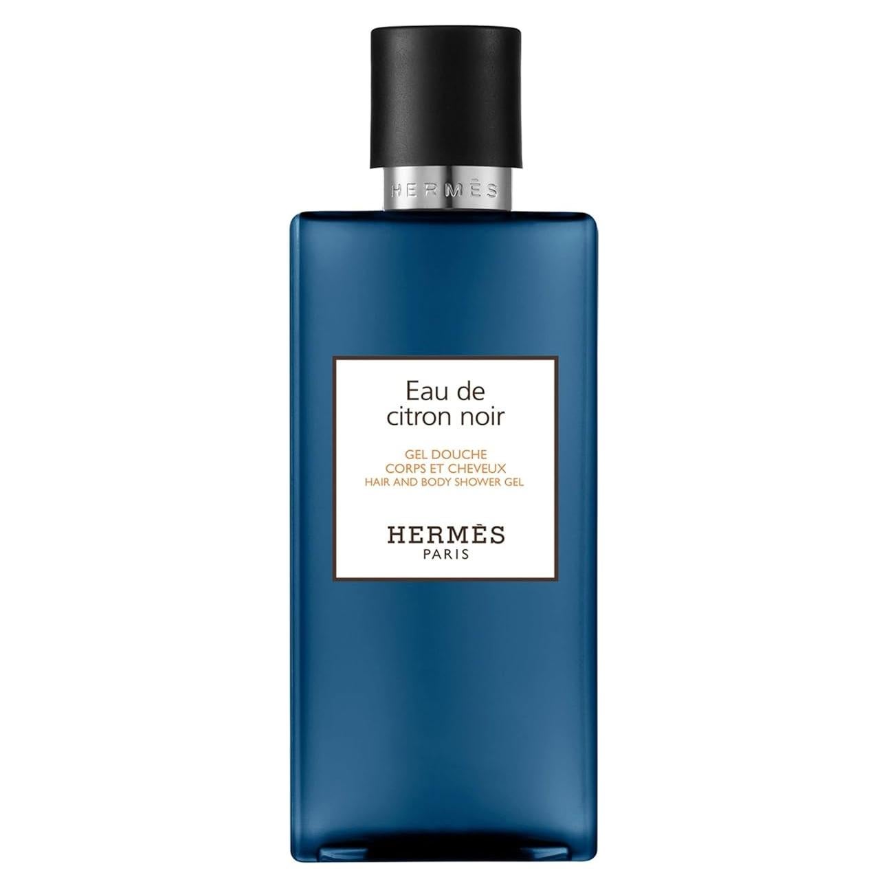 Gel de Ducha para Cabello y Cuerpo Hermès Eau de Citron Noir 200ml