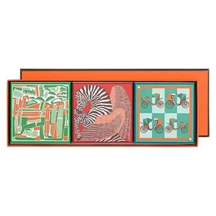 Jabón Perfumado HERMES 3 Piezas Albahaca Ruibarbo Naranja