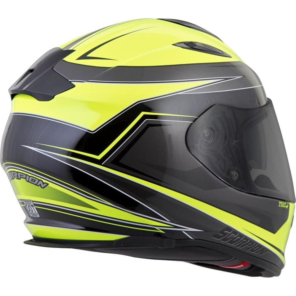 Casco Integral ScorpionExo T510 Unisex Adulto Neón Negro
