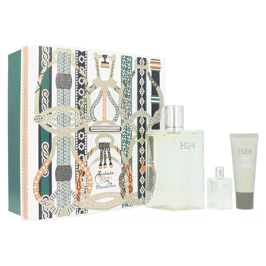 Set de Regalo H24 Hermes para Hombres - 3 Piezas 97.6ml EDT