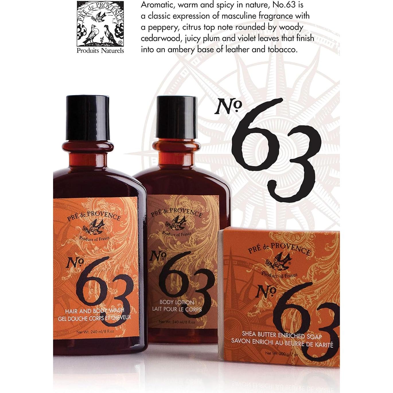 Gel de Ducha para Hombres Pre de Provence No. 63 283.5g