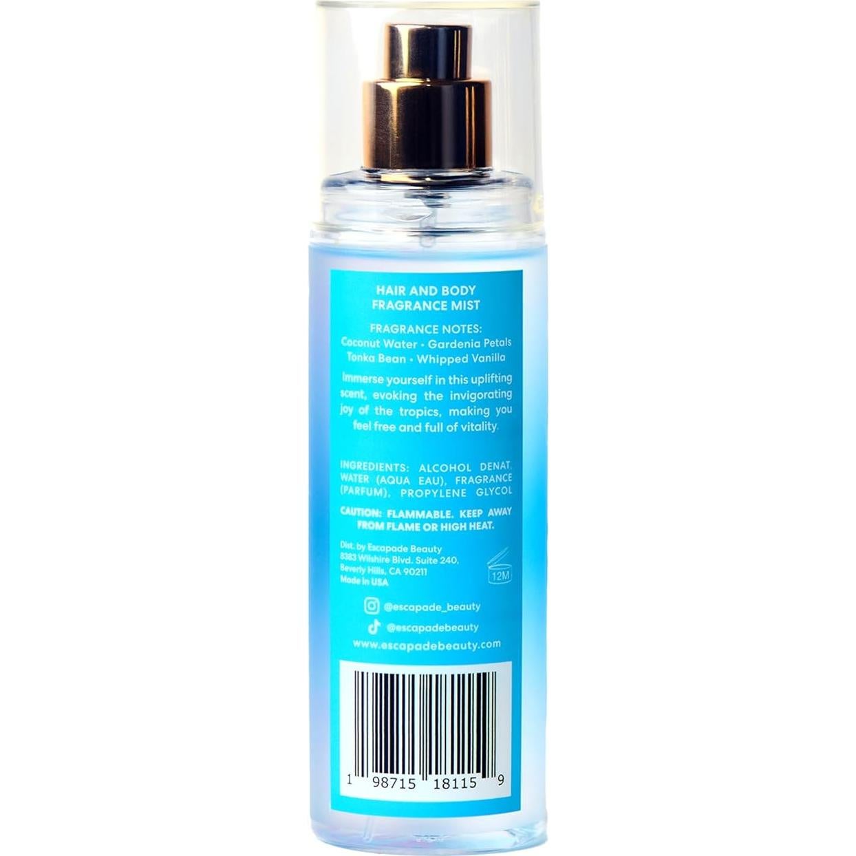 Mist de Cuerpo Soak It In 119ml - Agua de Coco y Vainilla