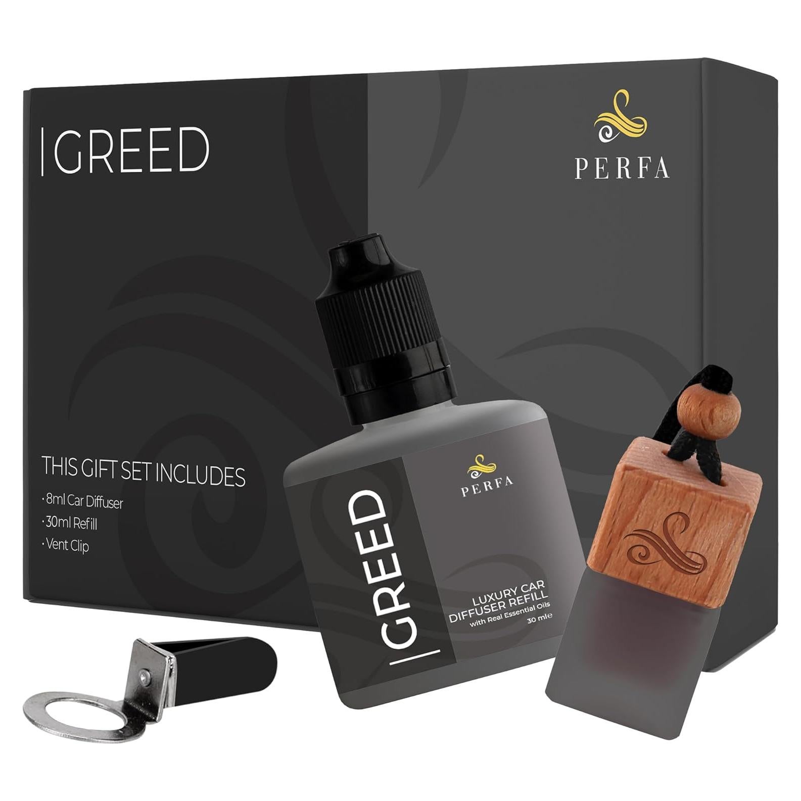 Ambientador de Coche Creed Perfa | Recarga y Eliminador de Olores