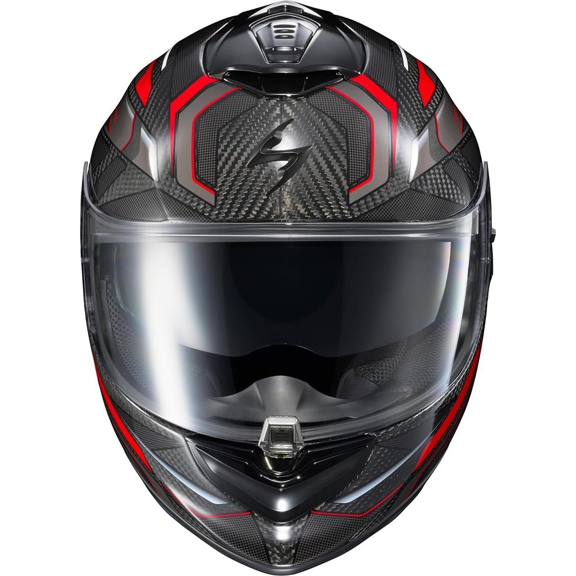 Casco Integral ScorpionEXO ST1400 EVO Fibra Carbono Rojo