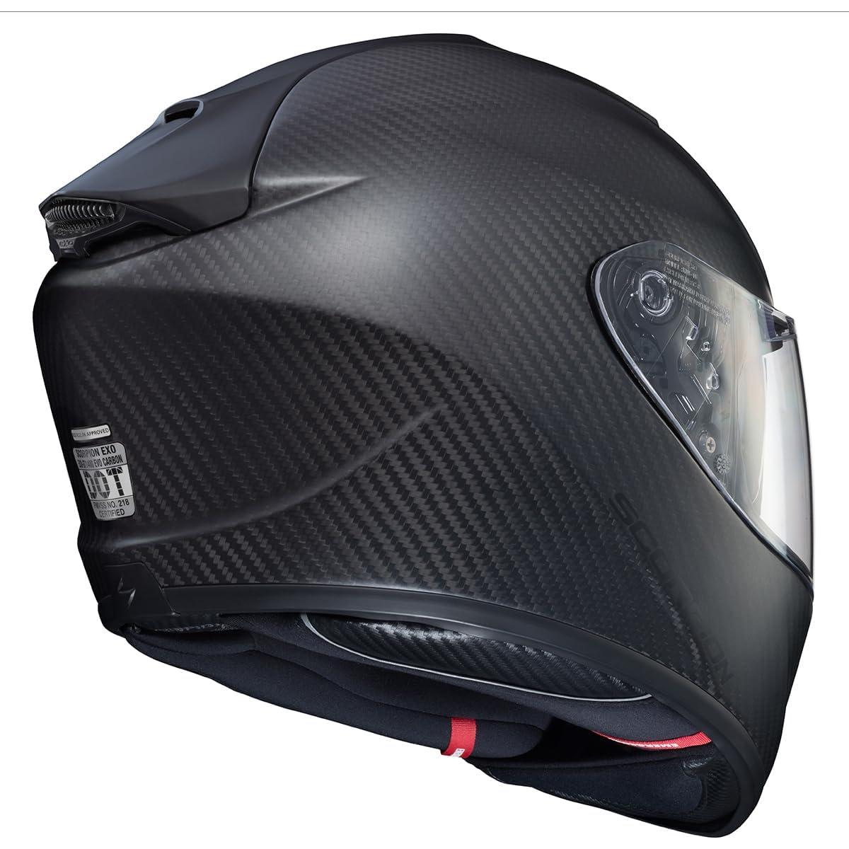 Casco Integral ScorpionEXO ST1400 EVO Fibra Carbono Negro