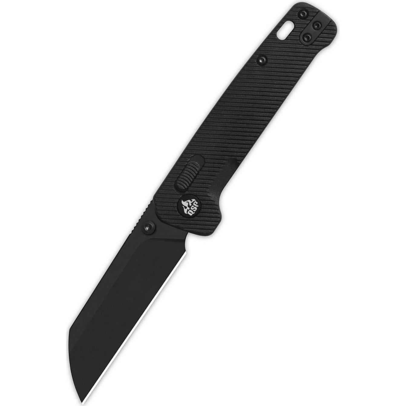 Cuchillo de bolsillo QSP Penguin Glyde, hoja 7.77 cm, negro