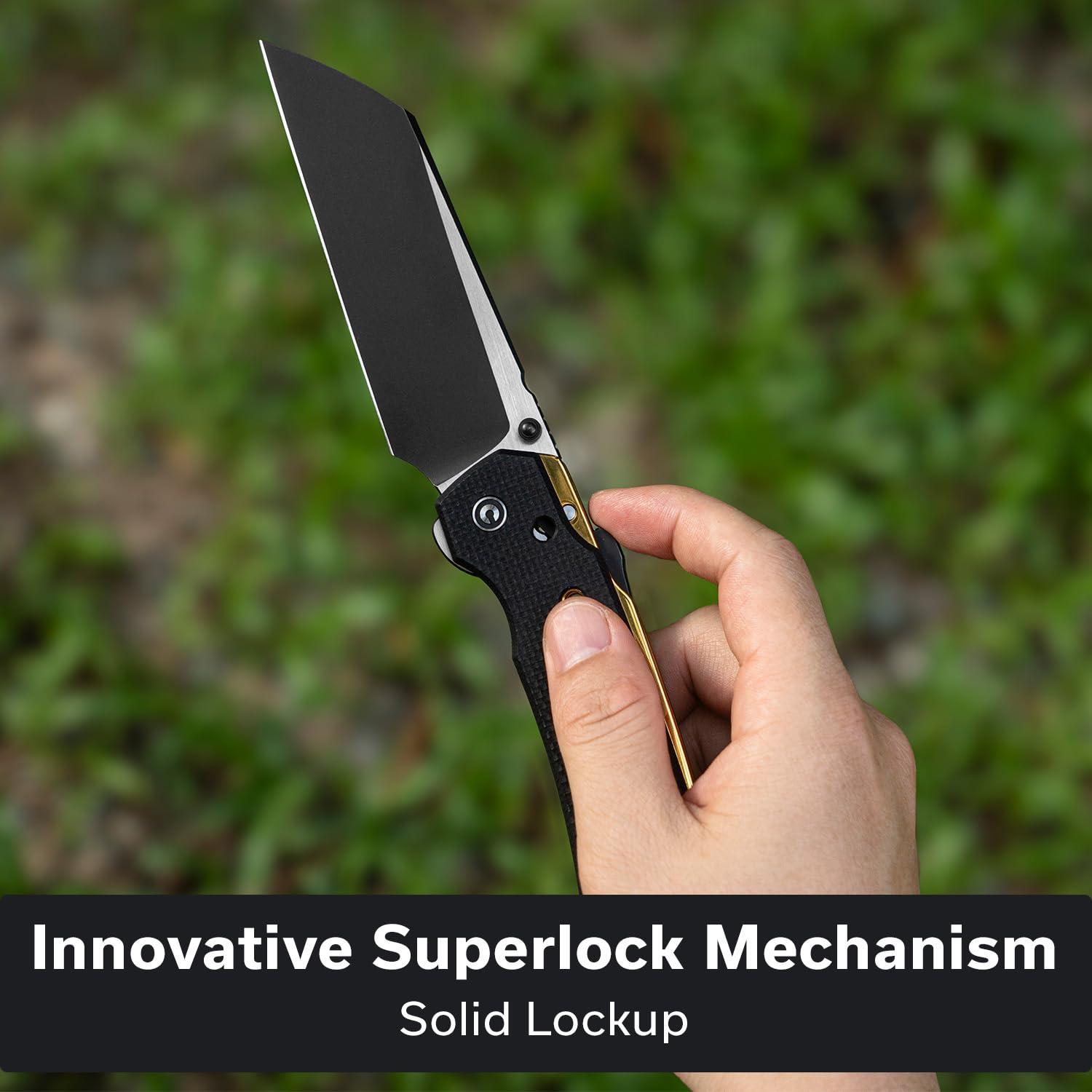 Cuchillo Plegable CIVIVI Buster FG con Hoja Nitro-V 10.67 cm