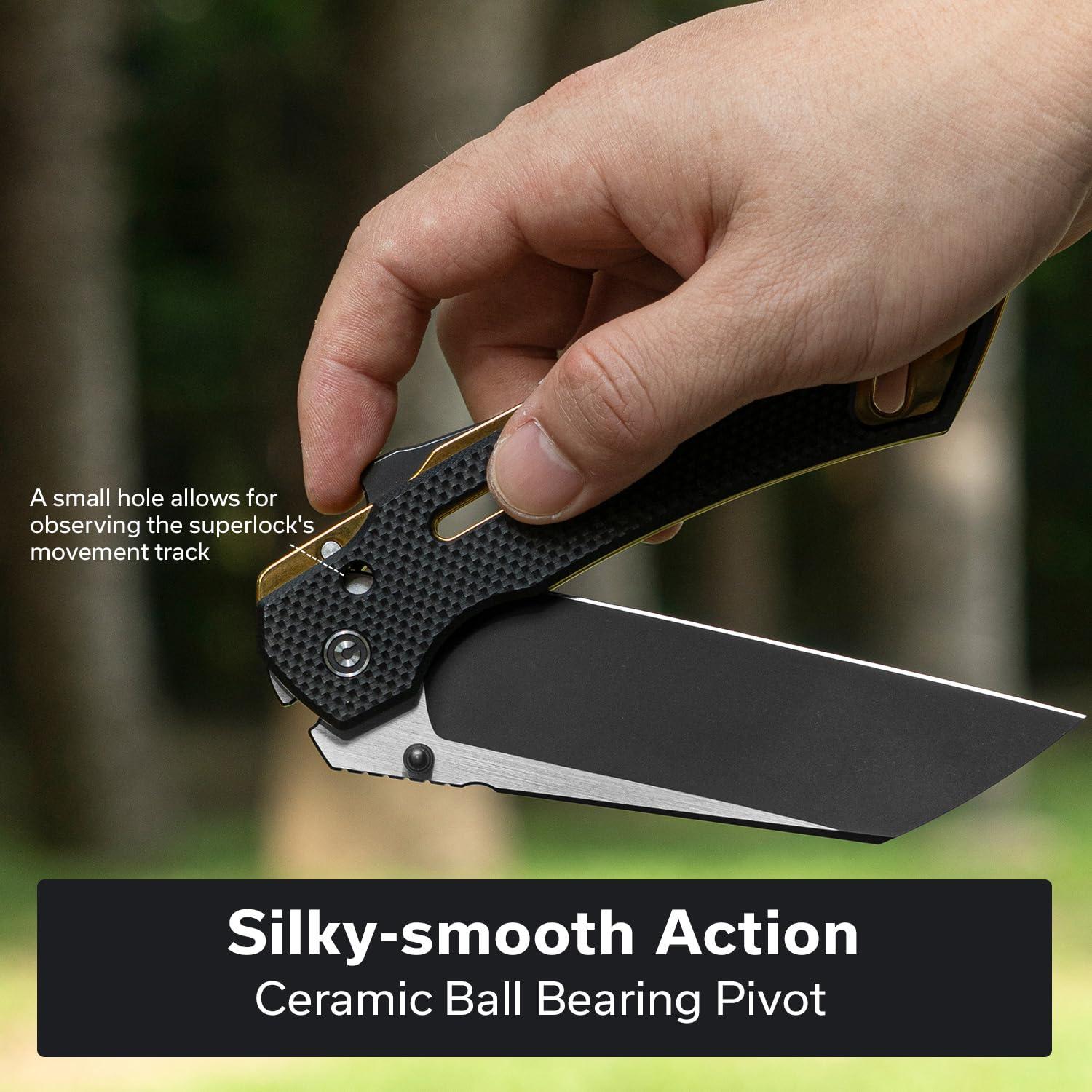 Cuchillo Plegable CIVIVI Buster FG con Hoja Nitro-V 10.67 cm