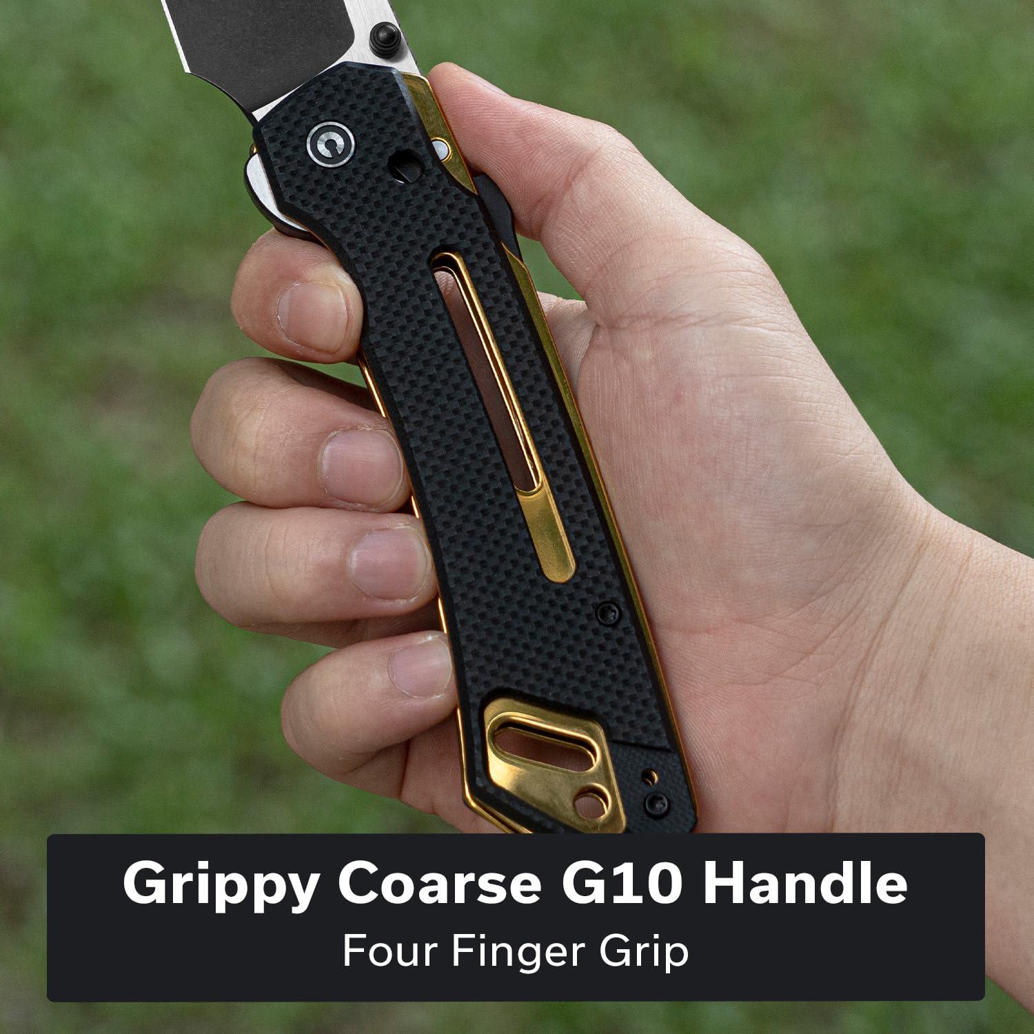 Cuchillo Plegable CIVIVI Buster FG con Hoja Nitro-V 10.67 cm