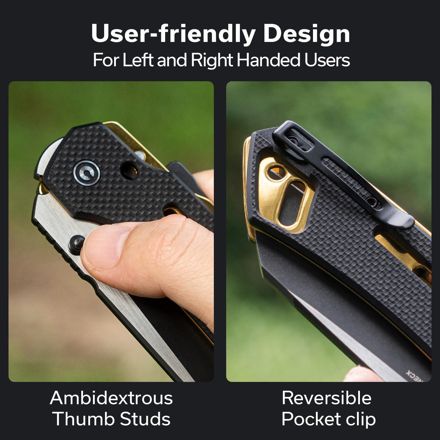 Cuchillo Plegable CIVIVI Buster FG con Hoja Nitro-V 10.67 cm